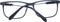 Ted Baker TB8238 55945 bril zonder sterke - Heren - Grijs