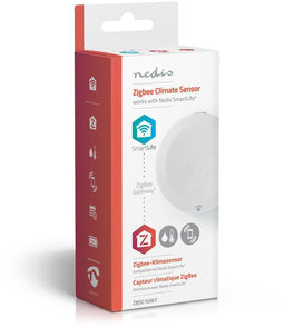 Nedis Slimme Klimaatsensor - Temperatuur en Luchtvochtigheid - Zigbee - Batterij