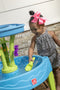 Step2 Summer Showers Splash Watertafel - Met 8 accessoires - Waterspeelgoed voor kind - Activiteitentafel met water voor de tuin / buiten