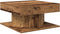 vidaXL - Salontafel - 55x55x30 - cm - bewerkt - hout - oud - houtkleurig
