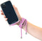 Mobiparts Lanyard Case - iPhone 12/12 Pro - Verstelbaar koord - Paars