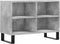 vidaXL - Tv-meubel - 69,5x30x50 - cm - bewerkt - hout - betongrijs