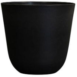 Pot Palermo zwart D13 H12 cm