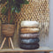 Unique Living Sierkussen Basics - Polyester - Zwart - 40 x 40 x 0 cm (BxHxD)
