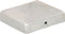 vidaXL - Paalkappen - 6 - st - piramide - 81x81 - mm - gegalvaniseerd - metaal