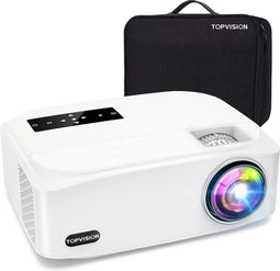 TOPVISION TP-98 - Thuisbioscoopbeamer - 9500 lumen 1080P Full HD - Wit