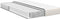 vidaXL - Pocket - Spring - Matras - - - Crème, - Medium, - 120x200x20 - cm - Stof