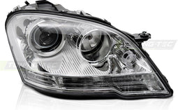 Koplamp rechts - voor Mercedes W164 2009-2011 - TYC - chroom