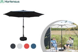 Hortensus LED parasol - Zonneparasol met verlichting - 270 cm - Crème