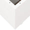 vidaXL - Plantenbak - 90x40x72,5 - cm - massief - grenenhout - wit