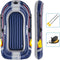 Bestway Hydro-Force Opblaasboot met pomp en roeispanen blauw