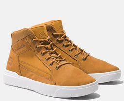 Timberland Allston - Halfhoge Sneaker - Vetersluiting en Comfortabel Voetbed - Wheat (41.5)