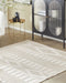 LAPSEKI - Laagpolig vloerkleed - Beige - 140 x 200 cm - Wol