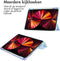 iMoshion Tablet Hoes Geschikt voor iPad Pro 11 (2018) / iPad Pro 11 (2020) / iPad Pro 11 (2021) / iPad Pro 11 (2022) - iMoshion Trifold Hardcase Bookcase - Lichtblauw