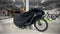 DS COVERS CARGO LONGTAIL - Bakfietshoes - 100% waterdicht - 300D Oxford - Zwart