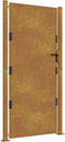 vidaXL - Poort - 105x180 - cm - cortenstaal