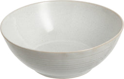 J-Line kom Noa - keramiek - wit - large - 4 stuks