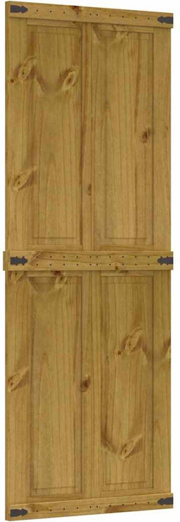 vidaXL - Schuifdeur - CORONA - 80x210 - cm - massief - grenenhout