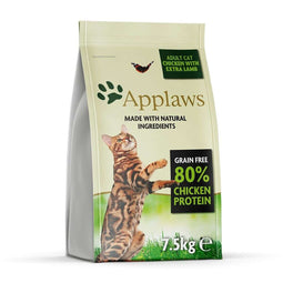 Kattenvoer Applaws Volwassen Kip Lam 7,5 kg