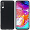 iMoshion Hoesje Geschikt voor Samsung Galaxy A70 Hoesje Siliconen - iMoshion Color Backcover - Zwart