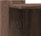 vidaXL - Kattenbakkast - 53x53x51 - cm - bewerkt - hout - bruin - eikenkleurig