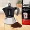 Bialetti Moka Induction - Percolator - Geschikt voor inductie - Zwart (4 kops)