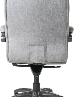 Directeursstoel Draaibaar MAGNUS Linnen Grijs