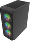 Fury Shobo SH4F - Midi Tower PC - ATX µATX Mini-ITX - RGB - Zwart