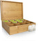 Nimma Theedoos - 12 vaks - Magneetsluiting - Bamboe