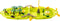 Starplast Jungle Water Fun Trolley Waterbaan - Koffer - incl. accessoires