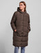 PIECES PCBEE NEW LONG PUFFER JACKET BC - Dames Jas - Valt groot - Maat XS