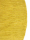 Vloerkleed MOMO Rugs Panorama Uni Rond Gold Vloerkleed - 150 rond - Rond - Laagpolig,Rond Tapijt - Modern - Geel