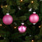 Mica Decorations Kerstballen Set - 26 Stuks - Ø7 cm - Glas - Fuchsia
