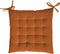 Mistral Home - Stoelkussen - 100% katoen - 40 x 40 cm - roest
