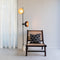 Atmooz - Vloerlamp Igor - E27 - zwart - Staande Lamp - Stalamp - Woonkamer - Hoogte 170cm - Metaal