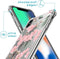 iMoshion Hoesje Geschikt voor iPhone Xs / X Hoesje Met Koord - iMoshion Design Hoesje met Koord - Groen / Transparant / Roze / Cherry Blossom