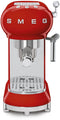 Smeg ECF01RDEU - Koffiezetapparaat - 15bar pompdruk - 1L waterreservoir - Rood