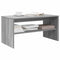 vidaXL - Tv-meubel - 80x40x40 - cm - bewerkt - hout - grijs - sonoma - eikenkleurig