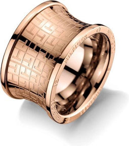 Tommy Hilfiger TJ2700818B - Dames Ring - Staal - 12 mm breedte