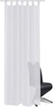 vidaXL - Gordijnen - voile - 140x245 - cm - geel - 2 - st
