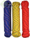 Nylon Koord / Touw 4 mm X 20 meter - MIX KLEUR