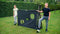 EXIT Maestro - Stalen voetbaldoel 180x120cm - Verankeringsset inbegrepen - Zwart
