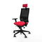 Bureaustoel Piqueras y Crespo 3D066G2 Rood