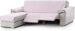 Hoes voor chaise longue met korte armleuning links Eysa MONTBLANC Roze 100 x 110 x 240 cm