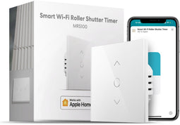 Meross MRS100 - Smart Wi-Fi Roller Shutter Timer - Bedien met app - 2,4 GHz Wi-Fi