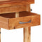 vidaXL - Keukentrolley - 55x55x89 - cm - massief - acaciahout