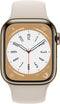 Apple Watch Series 8 (2023) - Smartwatch - 4G - ECG - Goud Roestvrijstaal