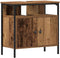 vidaXL - Wastafelmeubel - 60x30x60 - cm - spaanplaat - oud - hout