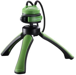 Mantona 21407 - Mini-tripod - Draaggewicht 2,5kg - Max hoogte 17cm - Zwart Groen