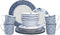 Laura Ashley Blueprint Collectables Serviesset - Servies - 4 persoons - 16 Delig - Kerstservies porselein